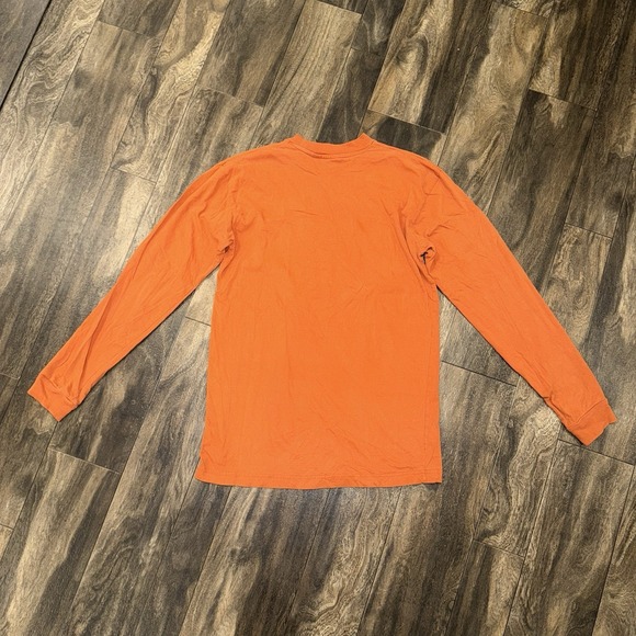 Texas Longhorns Women's Long-sleeve T-Shirt Burnt Orange 100% Cotton Size M - Picture 6 of 6